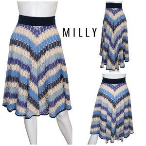 Milly Marina Mitered Circle Skirt is NWT US Size 8